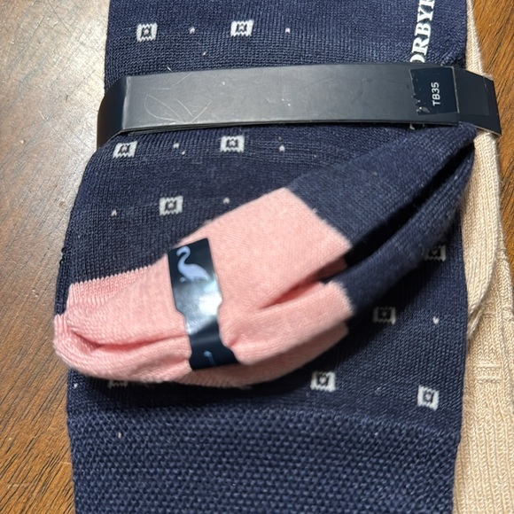 Luxury Dress Socks 2pr Tailor Byrd Trouser Crew Pima Cotton Blend Soft - 10-13 - Picture 7 of 8